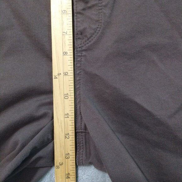 NYDJ Jeans Womens 14 Brown Denim Billie Mini Boot Cut High Rise Stretch - Picture 4 of 9